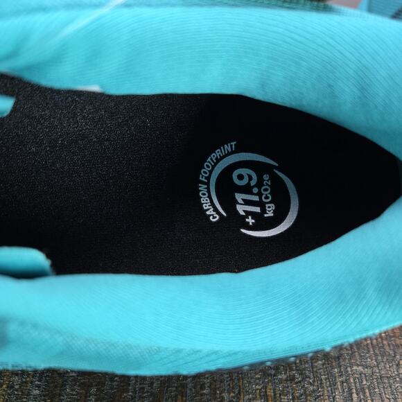 NEW ASICS Novablast 5 Mens Size 13 Running Shoes Wave Teal 1011b974 - Picture 11 of 13